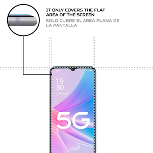 ฟิล์มกันรอยหน้าจอ Oppo A1x 5G ป้องกันแรงกระแทก ระดับพรีเมียม - Product Image 4