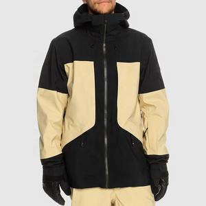 Waterproof Windproof Insulated Hooded <b>Ski</b> <b>Jacket</b> with Multiple Pockets for Outdoor Winter Sports and Snowboarding <b>Jacket</b> for Men - Product Image 1