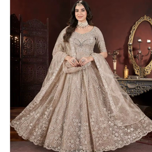 Nueva colección de vestidos bordados largos durados hasta el suelo - Product Image 1