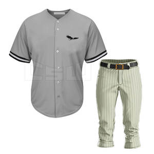 OEM Uniforme de baseball à la mode vierge à bas prix Vente en gros uniforme de baseball personnalisé fabriqué par le Pakistan - Product Image 3