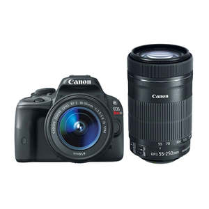 <b>Digital</b> SLR <b>Camera</b> with 18-55mm STM and 55-250mm F/4-5.6 IS STM Dual Lens Kit for Photography and <b>Video</b> Recording - Product Image 3
