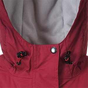 Vestes d'hiver pour femmes en coton à capuche avec fermeture éclair respirantes et imperméables, grandes tailles - Product Image 3