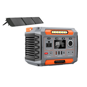 สถานีไฟฟ้าพกพาอุตสาหกรรม 300W แบตเตอรี่ลิเธียมไอออน รองรับแผงโซลาร์เซลล์ รับผลิตตามแบบ (OEM) ประกอบเองได้ รับประกัน 3 ปี - Product Image 2