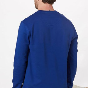 Custom Wholesale Long Sleeve <b>Men</b> Top <b>Pullover</b> Crew Neck High Quality <b>Men</b> Sweatshirt In Stock - Product Image 2