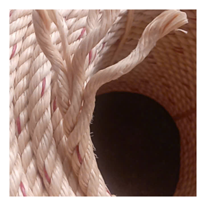 Corde de fibre de coco torsadée naturelle à haute résistance pour l'agriculture, le jardinage et l'emballage-Écologique et biodégradable - Product Image 1