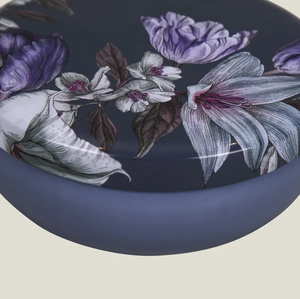 Vente chaude en gros imprimé floral pot en métal bougie mariage fêtes d'anniversaire décor à la maison - Product Image 6
