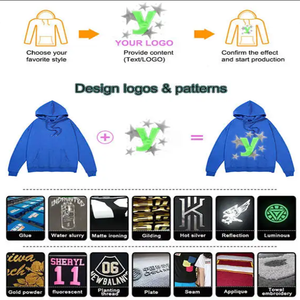 Sudadera con capucha personalizada al por mayor, Sudadera con capucha de color sólido pesado de 350G en blanco de alta calidad para hombres Sudadera con capucha minimalista para unisex - Product Image 5