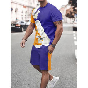 Mans Beach Designer ชุดวอร์มฤดูร้อน,เสื้อยืดแฟชั่นชุดเสื้อวันหยุดชายทะเลกางเกงขาสั้นชุด Man S 2021สุดหรูปี2021 - Product Image 4