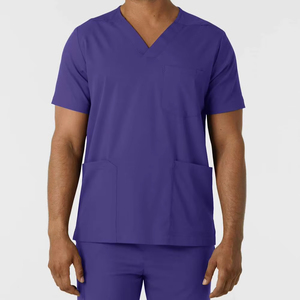 2025 uniformes chirurgicaux personnalisés homme Scrubs uniformes ensembles vêtements de travail uniformes d'allaitement clinique ensembles de gommage - Product Image 1