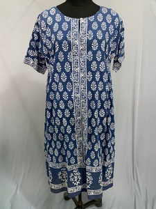 Diseños de vestidos largos sueltos informales de Asia occidental para ropa de pequeña cantidad Diseños de fabricantes para ropa de pequeña cantidad - Product Image 2