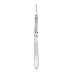 Bard Parker Instruments chirurgicaux dentaires manuels Poignée de scalpel en acier inoxydable sans support de lame 3L - Product Image 1