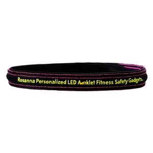 Cavigliera LED Personalizzata Rosanna, Gadget per Fitness e Sicurezza - Product Image 3