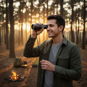 منظار أحادي العين صغير 8×21 بتصميم مدمج 9 سم، عالي الدقة وذو تكبير كبير، مقاوم للماء والصدمات، مناسب للصيد والفعاليات الليلية - Product Image 5