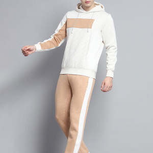 Conjunto Deportivo Informal de Algodón 100% para Hombre con Capucha, Color Sólido, para Invierno, Precio de Oferta - Product Image 4