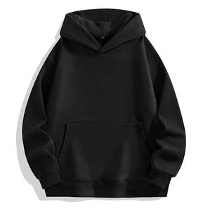 Sudaderas con Capucha Gruesas Nuevas de 2025, de 400 a 500 g/m², 100% Algodón, para Hombre, Unisex, Invierno, Holgadas, Básicas, Lisas, Sudaderas con Capucha - Product Image 4