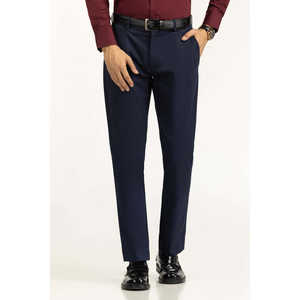 Pantalon de Costume Classique FC-NFL25-002 en Tissu Léger Plissé, Logo Personnalisable, Fermeture Éclair, Plis Disponibles, Tailles XL à 6XL - Product Image 2