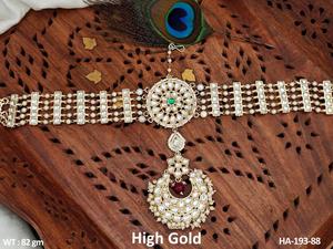 Elegant High Gold Antique <b>Hair</b> <b>Accessory</b> Juda <b>Hair</b> Ornament Traditional Indian Bridal and <b>Festive</b> <b>Hair</b> Jewelry for Women - Product Image 2