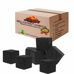 Briquetas de parrilla de barbacoa de alta calidad directas de fábrica, compradores de carbón 100%, cáscara de coco Natural, energía verde renovable para barbacoa - Product Image 3