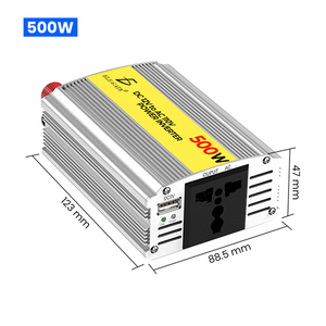 Inverter Monofase 500W con Caricabatterie UPS, Uscita Onda Sinusoidale Pura 12VDC/110VAC per Settore Automobilistico - Product Image 3