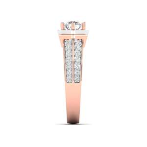 Magnífico Anillo Solitario con Diamante de Corte Redondo de 0.50 Ct, Color F, Claridad VS, Diamante Cultivado en Laboratorio en Oro de 14K para Uso Diario o Regalo - Product Image 6