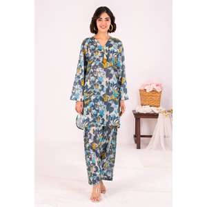 Conjunto de Traje de Dos Piezas sin Costuras con Estampado para Mujer TLP-52032 - Product Image 4