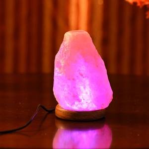 Mini lampes USB de forme naturelle de sel de l'Himalaya, forme naturelle de lampe de sel de l'Himalaya, lampe USB de sel de l'Himalaya de roche de cristal - Product Image 6