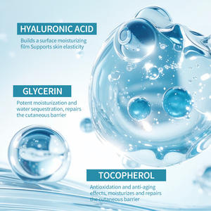 Sérum de Colágeno e Ácido Hialurônico 30ml |   Hidratante Firmador Iluminador |   Fornecedor de Essência Facial Anti-envelhecimento OEM ODM - Product Image 3