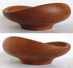 Décoration élégante en bois de belle forme Petit bol coupé Design Meilleure vente Table Top Kitchen Ware - Product Image 6