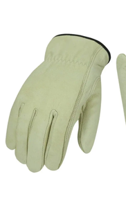 Guantes de cuero de alta calidad de piel de búfalo para hombres y mujeres - Product Image 2
