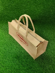 Vente en gros de sacs fourre-tout en coton et jute tendance pour femmes, meilleure qualité pour la plage, voyage, épicerie, accessoires cadeaux de style uni - Product Image 2