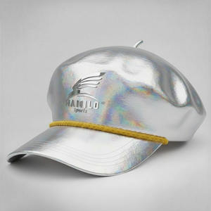 Gorra Deportiva Impermeable de 5 Paneles con Logotipo Personalizado Bordado al por Mayor, con Correa Ajustable y Diseño Liso en Venta - Product Image 5