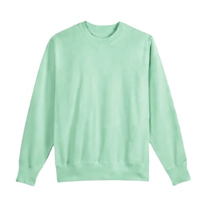 Sudadera Blanca para Hombre, Cuello Redondo, Holgada, Deportiva, Estilo Urbano, Venta al por Mayor, Sudadera para Entrenamiento - Product Image 1