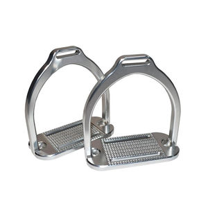 Meilleures étriers de selle anglais en acier inoxydable et bois légers, fabriqués au Pakistan, en promotion - Product Image 1