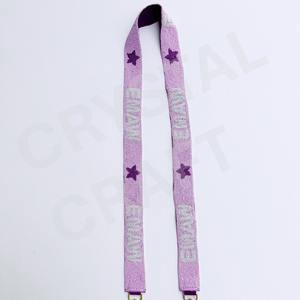 สายกระเป๋าปักลายทำมือ RAGIN CAJUNS ประดับลูกปัดหลากสีสัน  สายกระเป๋าลูกปัดเม็ดเล็กสีตามสั่ง งานฝีมือคริสตัล - Product Image 6