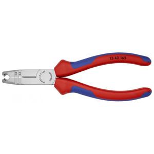 For Knipex 165mm Black Atramentized Polished Stripping Pliers with Multi-Component Grips - Product Image 1