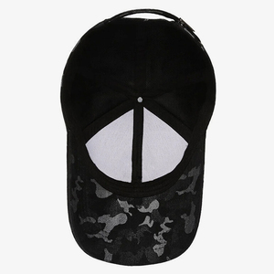 Gorra de béisbol personalizable diseño personalizado bordado logotipo hombres gorra de béisbol Cascul suave Color negro al aire libre Atlético deporte desgaste sombrero - Product Image 4