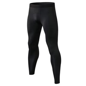Pantalones de Compresión Personalizados al por Mayor para Hombre, Leggings Deportivos de Secado Rápido para Yoga, Fitness, Jogging y Entrenamiento de Hockey sobre Hielo - Product Image 4