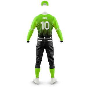 Top Quality 100% Polyester Custom Made Men Baseball Uniform for Sale New Design Men Baseball Uniform - Product Image 6
