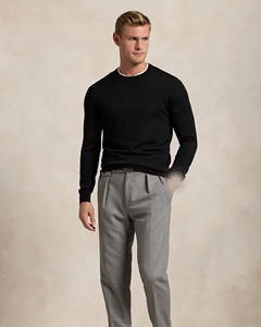 เสื้อสเวตเตอร์สำหรับผู้ชายอินเทรนด์เหมาะกับไลฟ์สไตล์เสื้อผ้าลำลองแฟชั่นสตรีทแวร์ทันสมัยผู้ผลิตขายส่งธุรกิจ - Product Image 3