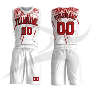 Ensemble de maillots de basket-ball personnalisés Imprimé Débardeurs personnalisés Maillot de basket-ball Laker Maillot de basket-ball d'été - Product Image 1