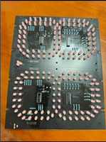 Panneau de signalisation numérique personnalisé à 4 chiffres à LED sur un seul côté et affichage du prix du gaz sur une seule carte PCB
