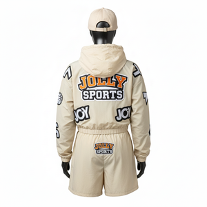 Conjunto Cortavientos para Mujer, Ligero, de Tela de Poliéster, con Logotipo de Transferencia de Calor, Transpirable - Product Image 2