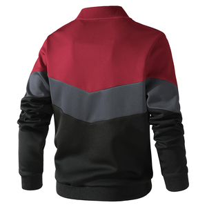Veste universitaire pour homme, style hip-hop, en tissu de laine respirant et coupe-vent, pour l'hiver et les activités de plein air, livraison directe d'usine - Product Image 3
