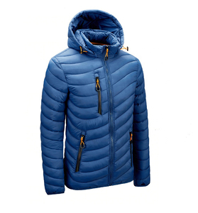 Chaqueta Acolchada Unisex de Nueva Llegada, Chaqueta Impermeable, Transpirable y Cortavientos para Hombre, con Capucha, Cierre de Cremallera, Logotipo Personalizado - Product Image 2