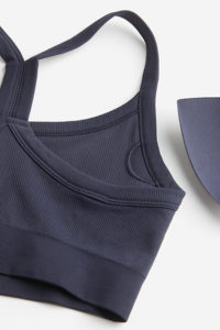 Sujetador deportivo de secado rápido de alto impacto más vendido Tops de entrenamiento suave Mujeres Gimnasio Ajuste cómodo Correas delgadas Fitness Yoga Sujetadores deportivos - Product Image 4