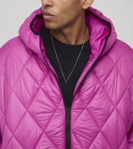 2025 nouveauté tenue décontracté grande taille veste légère en duvet pour hommes logo brodé personnalisé veste à bulles d'hiver - Product Image 6