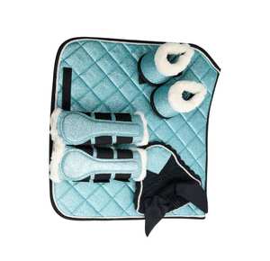 Juego de almohadillas para SILLÍN de caballo con almohadilla acolchada Botas a juego y gorro de oreja de TARIQ MFG CO - Product Image 5