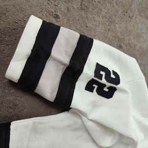 Yysy เสื้อทีเชิ้ตโอเวอร์ไซส์สำหรับผู้ชายเสื้อยืดครอปทรงกล่องสำหรับนักศึกษาเฮฟวีเวตเสื้อกีฬาฮอกกี้น้ำแข็งสำหรับผู้ชาย - Product Image 2