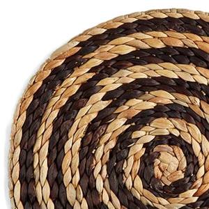 Best Collection 2025 Water Hyacinth Decorative <b>Table</b> Plate Plate Kitchen Decor Handcrafted Convenient <b>Decorations</b> for Home - Product Image 3