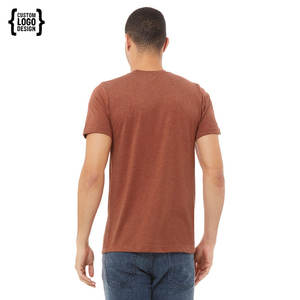 Camiseta Unisex Lisa de Algodón al por Mayor Bella Canvas, Camiseta Unisex de Manga Corta con Cuello Redondo - Product Image 6